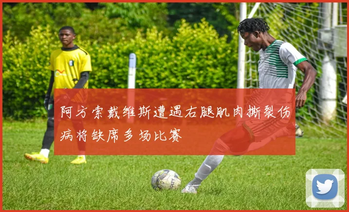 阿方索戴维斯遭遇右腿肌肉撕裂伤病将缺席多场比赛